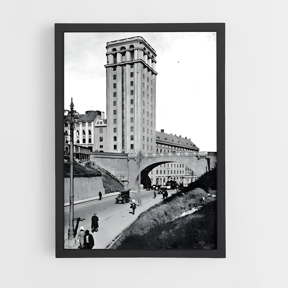 Poster Échos de Stockholm – affiche Jeux Olympiques (vue 2)